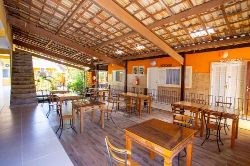 Étterem, Pousada Quatro Estacoes Paraty in Taquari