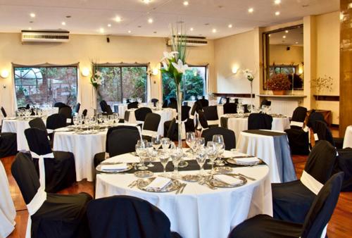 Restaurant, Quintana Hotel in San Luis