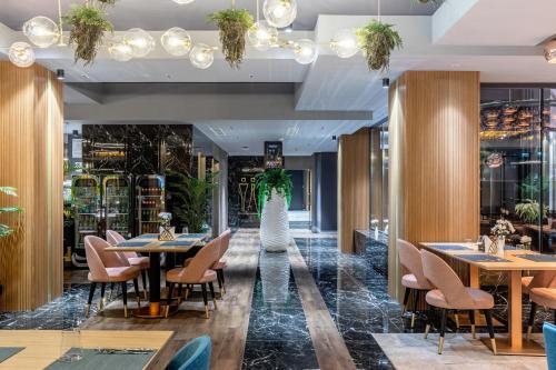 Étterem, Hotel Kristal Focsani in Foksány