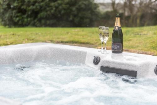 Birch Lodge 18 with Hot Tub Newton Stewart - main image