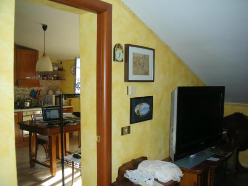 One bedroom appartement with city view and terrace at Tuscania