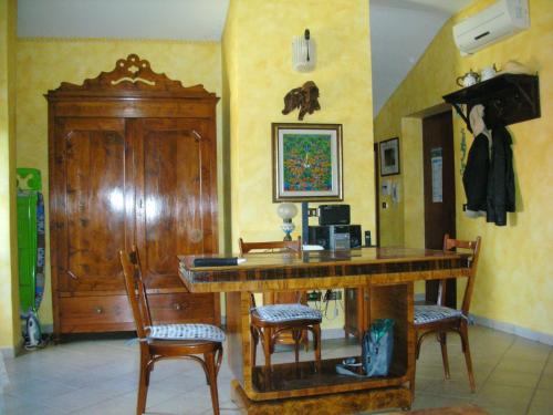 One bedroom appartement with city view and terrace at Tuscania