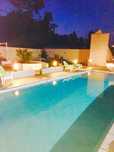 Maison de 2 chambres avec piscine partagee jardin clos et wifi a Ghisonaccia