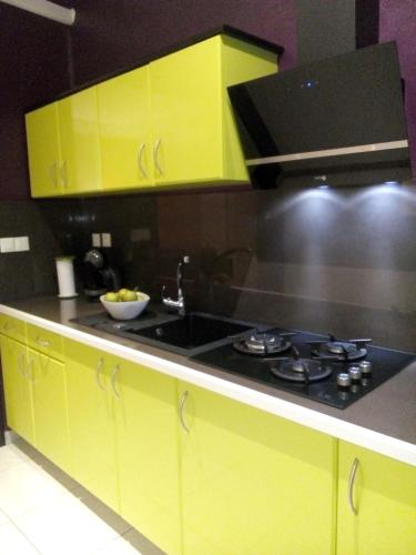 кухня, Appartement confortable au Vauclin avec jacuzzi - 55 m² in Le Vauclin