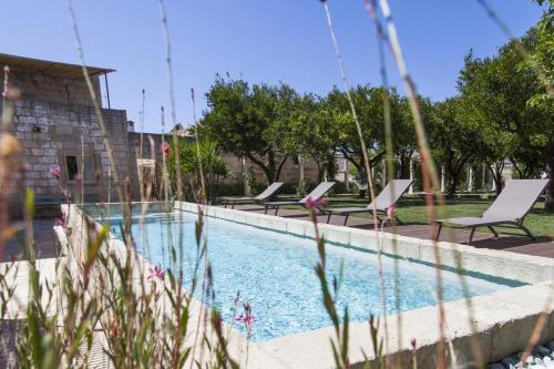  5 bedrooms villa with private pool enclosed garden and wifi at Giuggianello in 73030 Giuggianello