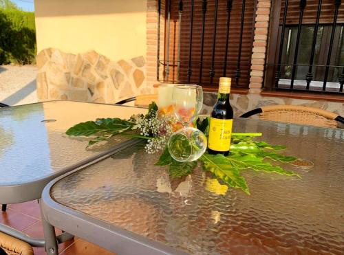  3 bedrooms villa with private pool jacuzzi and enclosed garden at Pozo Alcon in Pozo Alcón
