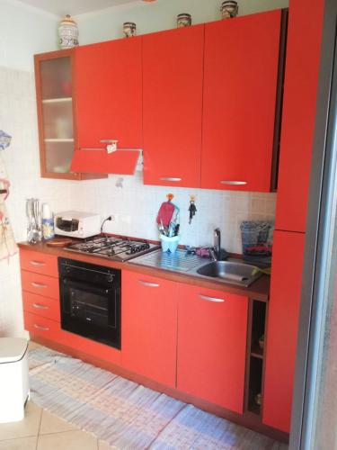  One bedroom appartement with sea view and furnished balcony at Messina 2 km away from the beach in Messina