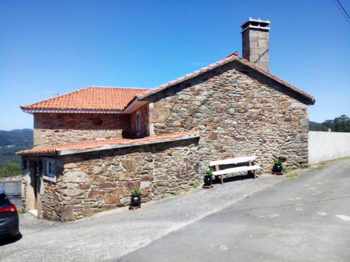 4 bedrooms house with furnished terrace and wifi at Carboeiro de Francia