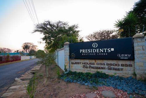 . Presidents Boutique Lodge by Ilawu