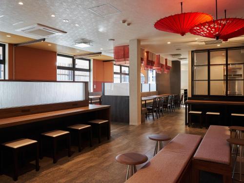 Restaurant, Henn na Hotel Komatsuekimae in Kaga