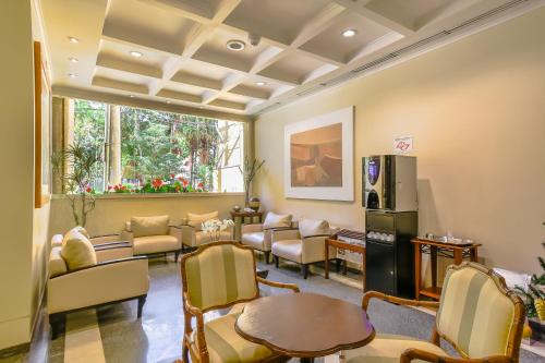 大堂, Park Tower Campinas Residence by Nacional Inn in 坎皮納斯