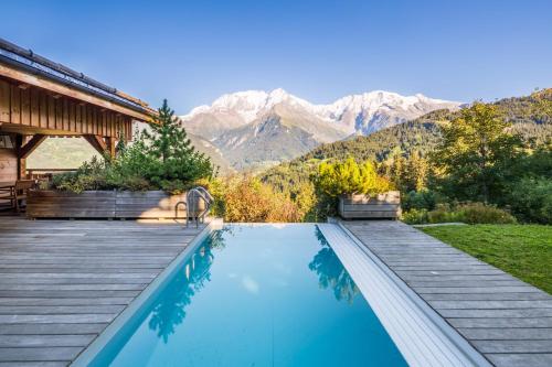Chalet à Saint-Gervais de 250m2 pour 12 personnes gîte à louer Saint-Nicolas-de-Véroce