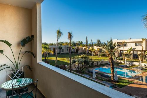 Suite with Private Terrace and Pool View