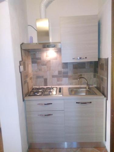  One bedroom appartement with sea view shared pool and furnished terrace at Reitano 5 km away from the beach in Reitano
