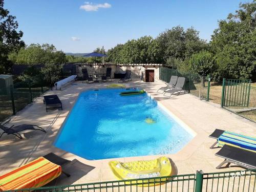 Villa de 5 chambres avec piscine privee jardin clos et wifi a Mejannes les Ales