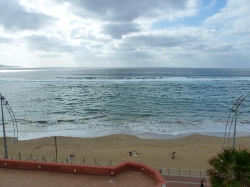 . One bedroom apartement with sea view furnished terrace and wifi at Las Palmas de Gran Canaria