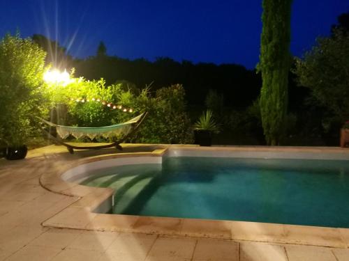 Studio avec piscine partagee jardin amenage et wifi a Bio