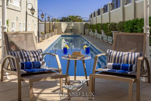 Balkon/Terrasse, Grand Lux Boutique Manor in Hermanus