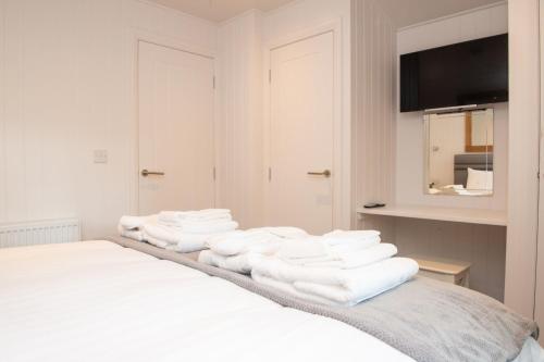 Super King Lodge-Sleeps 2-HotTub-Sea View