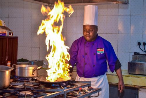 מטבח, Royal Green Gardens Resort in Nakuru