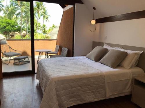 Eco Resort, Bangalo - 2 suites, 1 quarto com beliche, sala e cozinha completa