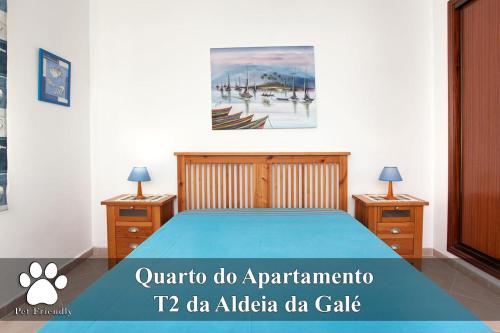 Os Apartamentos A Ramos na Praia da Galé Estão inserido em Condomínio com PISCINA, Fica apenas a 350 Metros da Praia da Galé - Apartamentos com Ar Condicionado tanto nos Quartos como na Sala, Smart TV com Prime Vídeo e Cozinha Completa