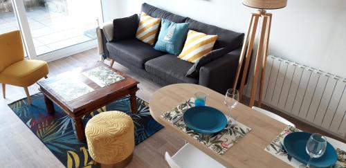 Bel Appartement 11 au rez chaussee vue mer au Maeva in Guidel