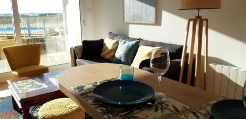 Bel Appartement 11 au rez chaussee vue mer au Maeva in Guidel