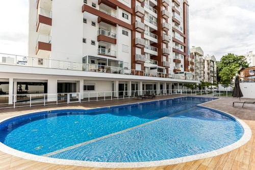 Vista Parcial MAR | Churrasqueira | Piscina #CA09 in Florianopolis