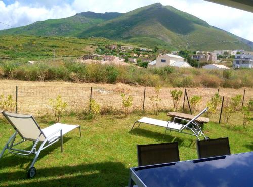 Appartement d'une chambre avec piscine partagee jardin clos et wifi a Olmeta di Tuda