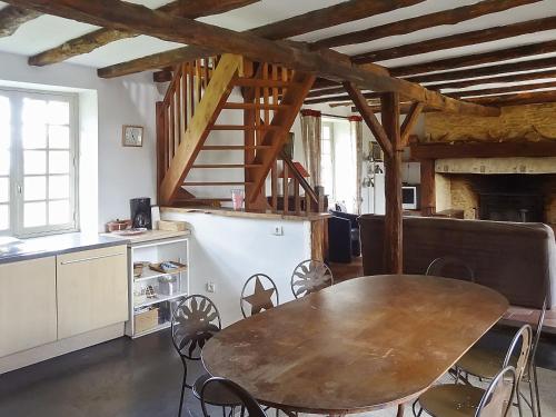 Cocina, Maison de 4 chambres avec piscine privee jardin clos et wifi a Saint Amand de Coly in Montignac