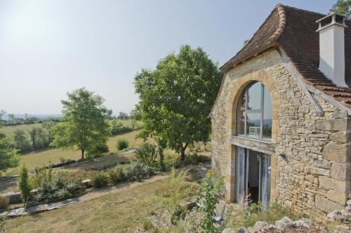 Maison d'une chambre avec piscine privee terrasse amenagee et wifi a Fons