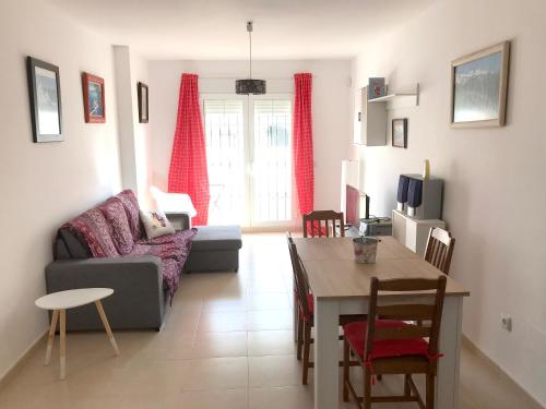  2 bedrooms appartement with shared pool furnished terrace and wifi at Turre 8 km away from the beach in Turre