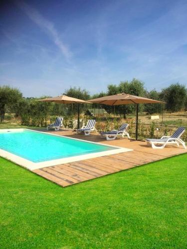 4 bedrooms villa with private pool furnished garden and wifi at Montecampano