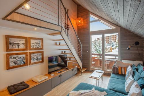 Apartment with 4 bedrooms in Alpes d'huez with wonderful mountain view furnished balcony and WiFi - image 11