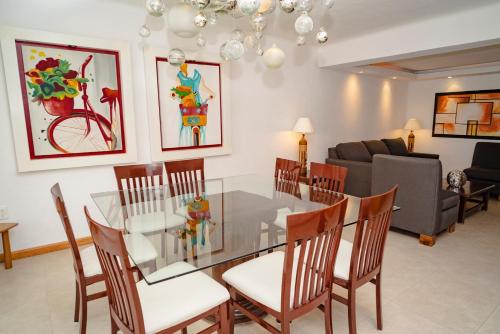 Oceanfront condo at voted best Cancun sandy beach, Cancún (fotografie 9)