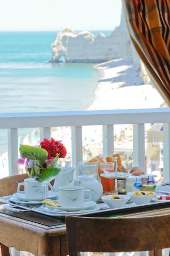 View, Dormy House in Etretat