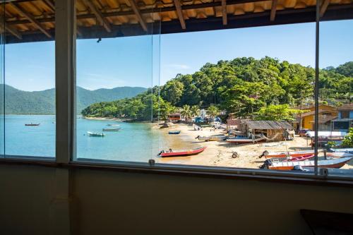 Kilátás, Pousada Sobre As Ondas de Picinguaba in Picinguaba (Sao Paulo)