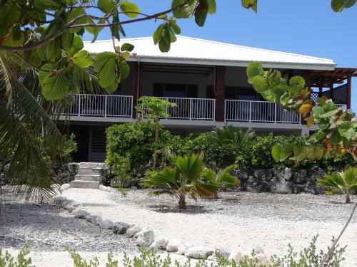 Buitenkant, Pension Tiputa Lodge Rangiroa in Tiputa