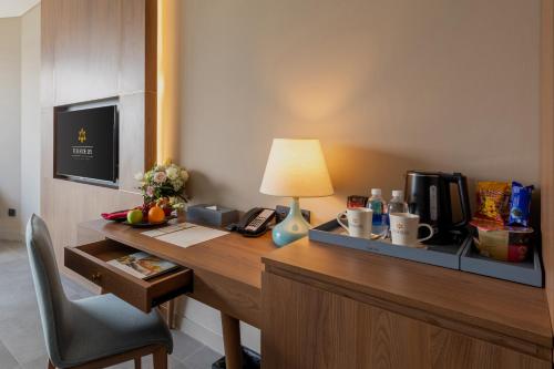Habitación doble, deluxe, vistas al océano, balcón