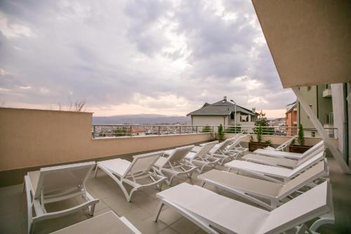 Terraza/balcón, AquaSun Family Hotel in Sandanski