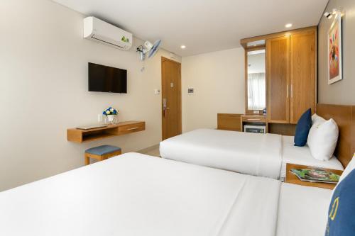 Quadruple Room with Sea View room in CODI SEA Hotel & Travel