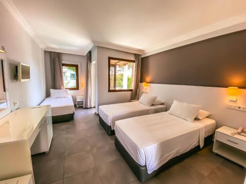 Chambre triple, avec vue