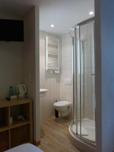 Chambre individuelle, douche