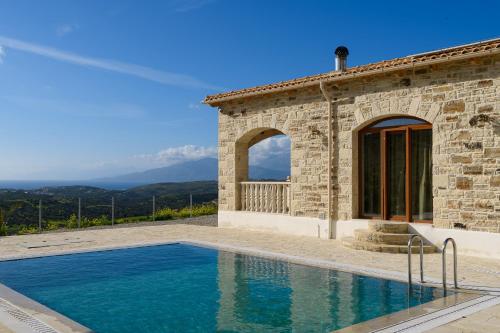 Villa Agapi - sea view - ecological swimming pool - privacy