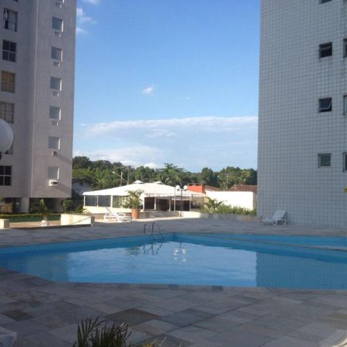 瓜鲁雅 Apartamento com piscina 1 quarto de ate 6 pessoas - Guaruja 4星级 单人房 大堂