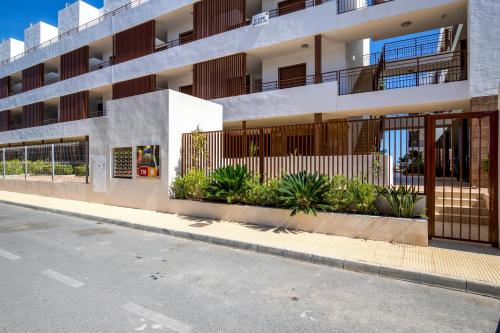 3 bedrooms apartement with sea view shared pool and enclosed garden at Orihuela 3 km away from the beach