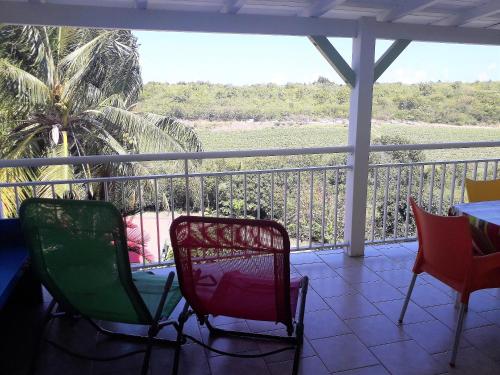 . Appartement de 2 chambres a Saint Francois a 800 m de la plage avec terrasse amenagee et wifi