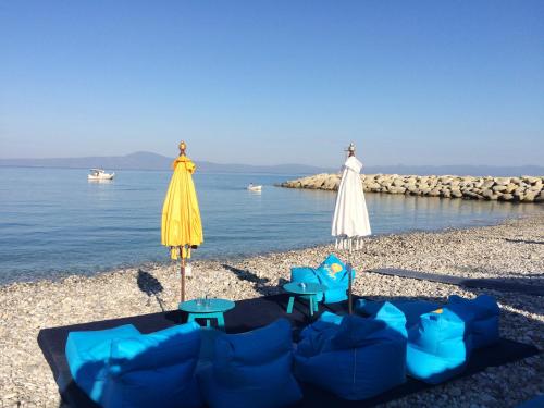 景觀, Comfortable apartment with sea view - 85 m² in Akrogiali in 阿克羅吉亞利