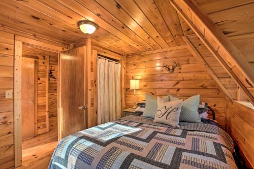 Blue Ridge Haven Creekfront Cabin with Hot Tub - main image